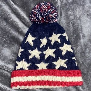 American Flag Beanie
